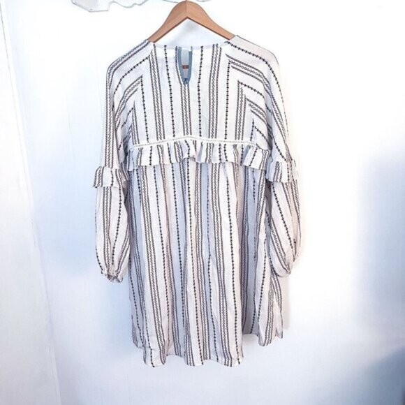 NEW ASOS embroidery smock mini dress small - Picture 9 of 15